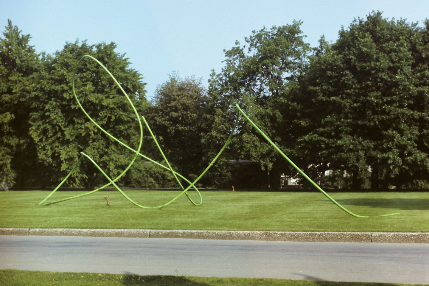Andreas Freyer: Grüne Schlange (1986) | Foto: Reinhard Hentze