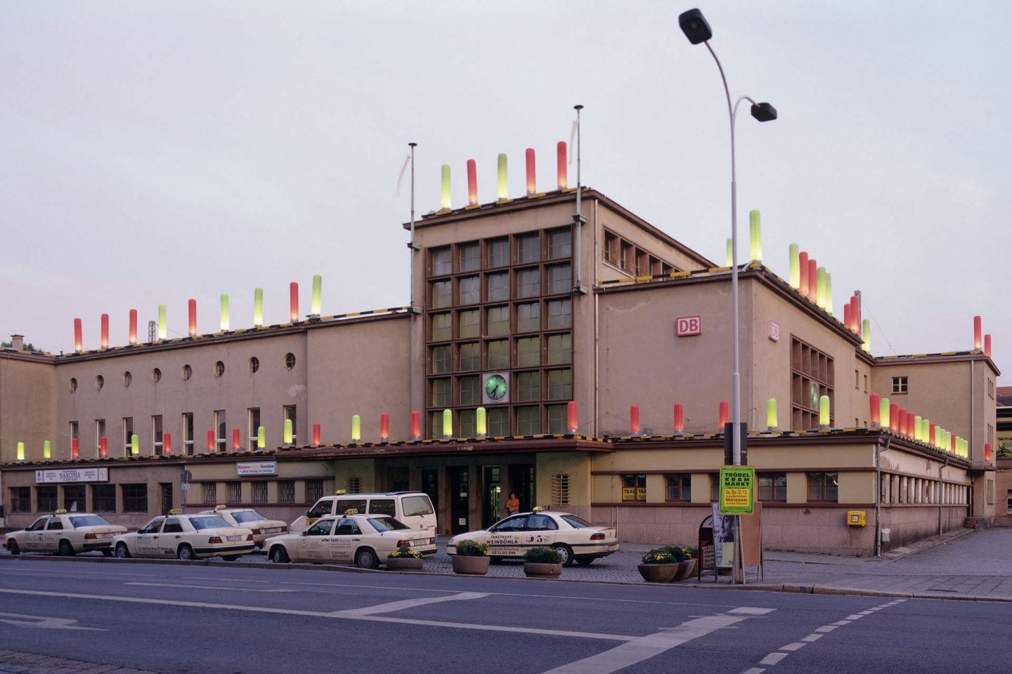 Andreas Freyer: Bahnhof Meißen (1998) | Foto: Wieland Krause