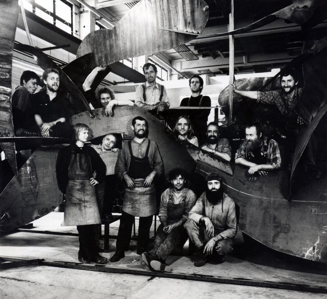 Metallbildhauersymposium Staßfurt 1987 | Foto: Konstanze Göbel